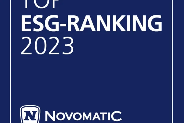 NOVOMATIC: TOP ESG-RANKINKG 2023